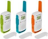 Motorola TALKABOUT T42 Triple blau PMR Handfunkger?t bis 4km (188119) von Motorola