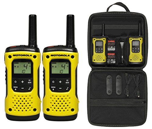 Motorola TLKR T92 H2O PMR Funkgerät (IP67, wetterfest, Reichweite bis zu 10 km), 2 Stück von Motorola