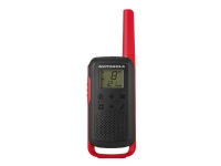 Motorola Talkabout T62 – Tragbar – Funkgerät – PMR – 446 MHz – 16 Kanäle – Schwarz, Rot (2er-Pack) von Motorola