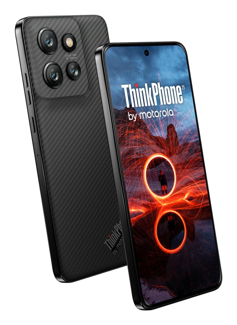 Motorola ThinkPhone 25 - 5G Smartphone 8GB/256GB (6.36"), Carbon Black von Motorola