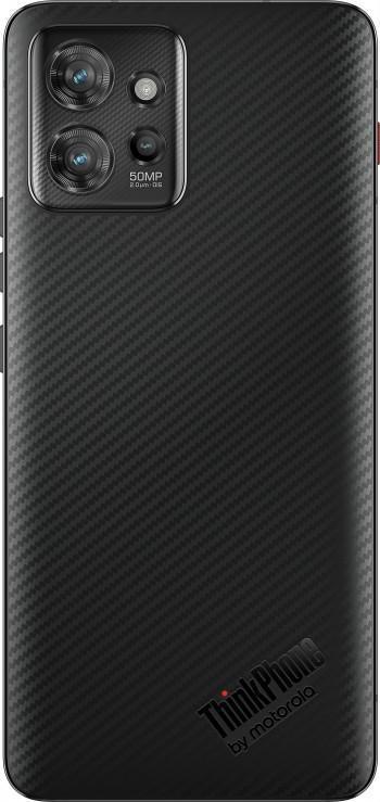 Motorola ThinkPhone - 5G Smartphone - Dual-SIM - RAM 8 GB / Interner Speicher 256 GB - pOLED-Display - 6.6 - 2400 x 1080 Pixel (144 Hz) - Triple-Kamera 50 MP, 13 MP - front camera 32 MP - Carbon Black von Motorola