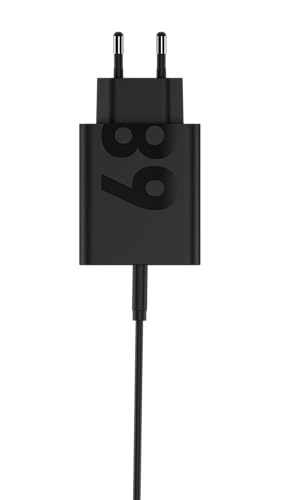 Motorola Turbo-Power-Ladegerät, 68 W, Universal-Ladegerät, USB Typ-C, ultraschnell, Kabel inklusive, Original Motorola Charger, Mattschwarz Motorola Turbo-Power-Ladegerät, 68 W, Universal-Ladegerät, USB Typ-C, ultraschnell, Kabel inklusive, Original Motorola Charger, Mattschwarz von Motorola