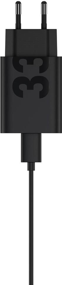 Motorola TurboPower Wall Charger 33W USB-C, 1m C-C cable, Black (PG38C06448) von Motorola