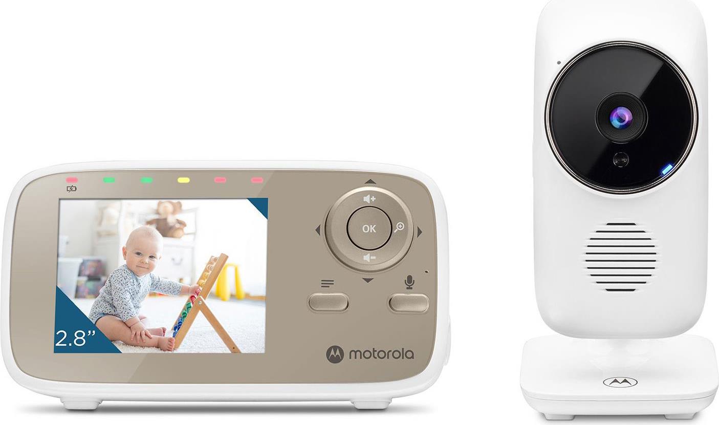 Motorola VM483 Baby-Videoüberwachung 300 m FHSS Gold - Weiß (760313) von Motorola