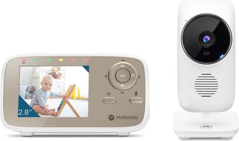 Motorola VM483 Baby-Videoüberwachung 300 m FHSS Gold - Weiß (760313) von Motorola