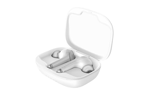 Motorola Lifestyle VerveBuds 800 - Bluetooth in Ear Kopfhörer - Ladebox und Integriertem Mikrofon - 18Std. IP54 und Mono oder Dual-Headset mit Geräuschunterdrückung - Kompatibel mit Alexa, Siri und Google von Motorola