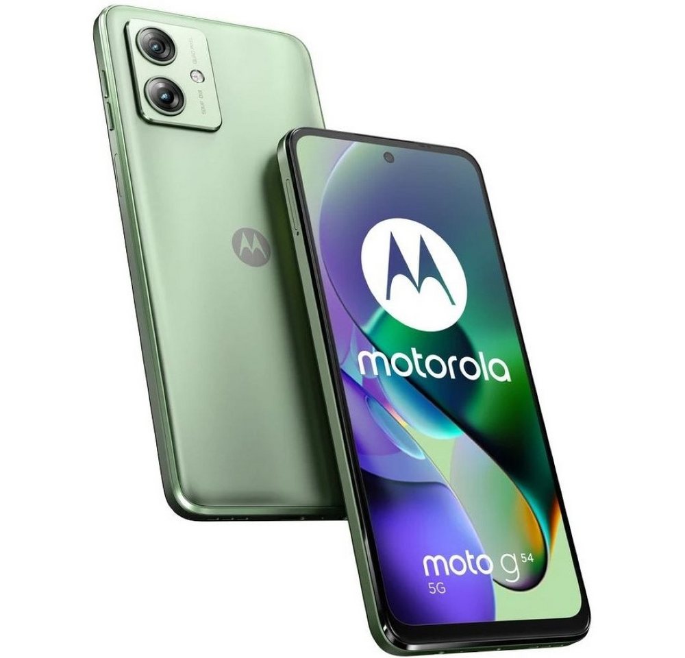 Motorola XT2343-6 Moto G54 5G Power Edition 256GB / 12GB Smartphone mint green Smartphone (6,5 Zoll) von Motorola