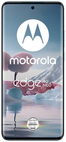 Motorola moto Edge Neo 40 5G Smartphone 256GB 16.6cm (6.55 Zoll) Blau Android™ 13 Dual-SIM von Motorola