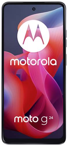 Motorola moto G24, 128GB Smartphone 128GB 16.8cm (6.6 Zoll) Matt Schwarz Android™ 14 Dual-SIM von Motorola