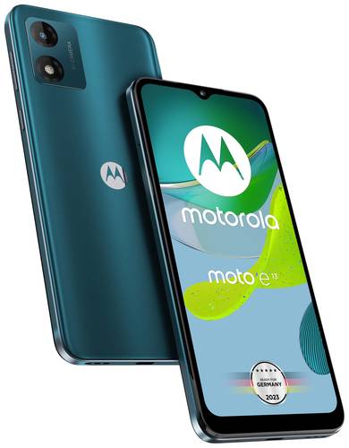 Motorola moto e13 Smartphone 64GB 16.5cm (6.5 Zoll) Aurora Green Android™ 13 Dual-SIM von Motorola
