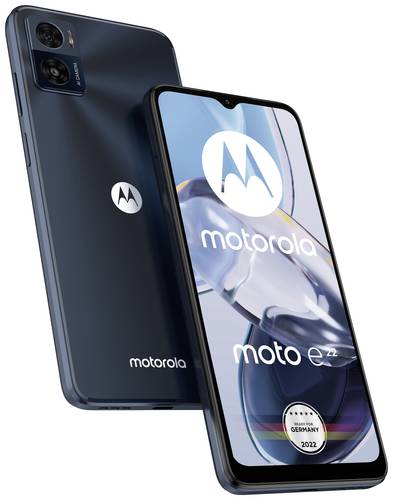 Motorola moto e22 Smartphone 32GB 16.5cm (6.5 Zoll) Schwarz Android™ 12 Dual-SIM von Motorola