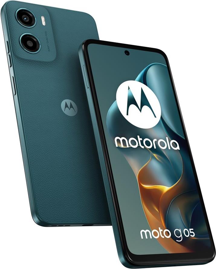 Motorola moto g05 16,9 cm (6.67) Dual-SIM Android 15 4G USB Typ-C 4 GB 128 GB 5200 mAh Grün (PB6L0033RO) von Motorola
