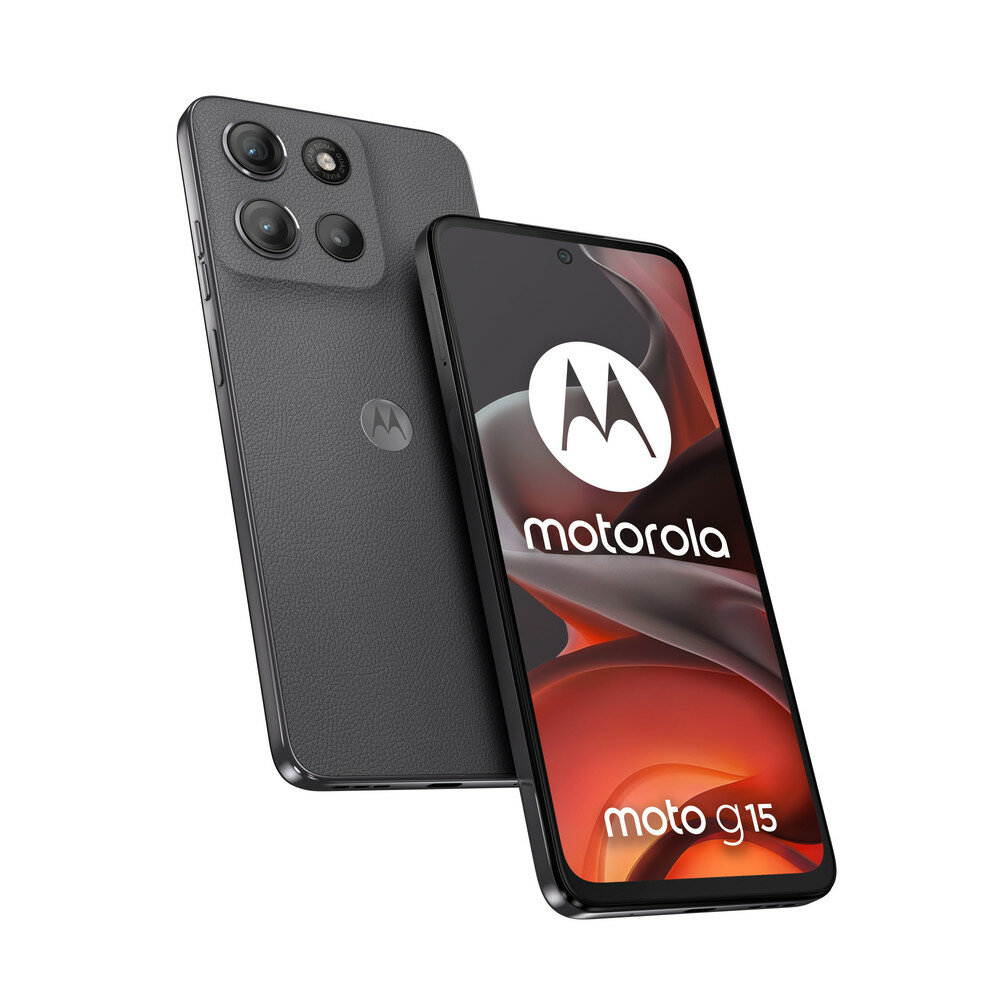Motorola moto g15 17,1 cm (6.72") Dual-SIM Android 15 4G USB Typ-C 4 GB 128 GB 5200 mAh Grau von Motorola