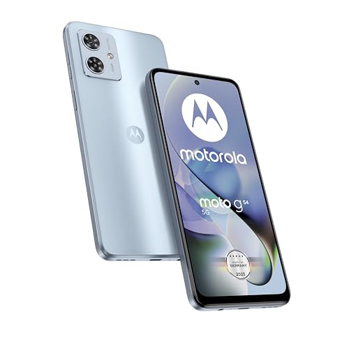 Motorola Moto G54 5G, Dual, 256GB 8GB Ram, Glacier Blue von Motorola Mobility