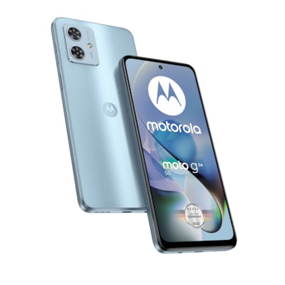 Motorola moto g54 5G 8/256 GB Android 13 Smartphone glacier blau von Motorola