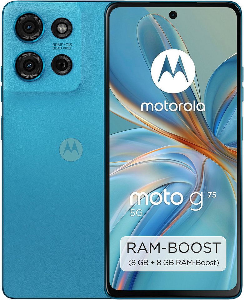 Motorola moto g75 256GB Smartphone (17,22 cm/6,78 Zoll, 256 GB Speicherplatz, 50 MP Kamera) von Motorola