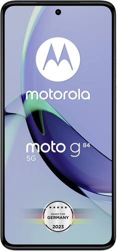 Motorola moto g84 5G 5G Smartphone 256GB 16.6cm (6.55 Zoll) Blau Android™ 13 Dual-SIM von Motorola