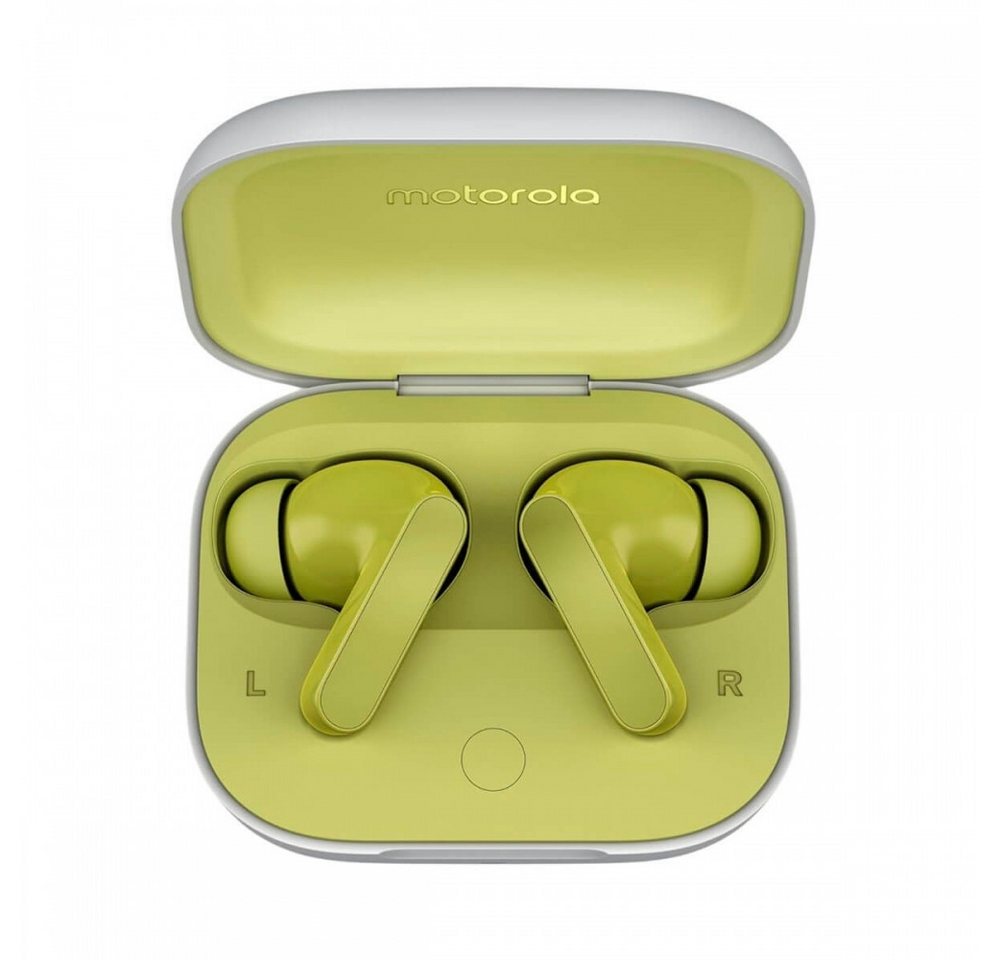 Motorola motorola moto buds in grün - kabellose Kopfhörer Kopfhörer (Bluetooth kabellose Verbindung, Rauschunterdrückung integriert, Bluetooth, Rauschunterdrückung integriert) von Motorola