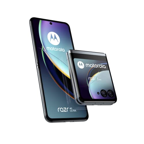 Motorola razr40 Ultra 5G Smartphone 256GB 17.5cm (6.9 Zoll) Blau Android™ 13 von Motorola
