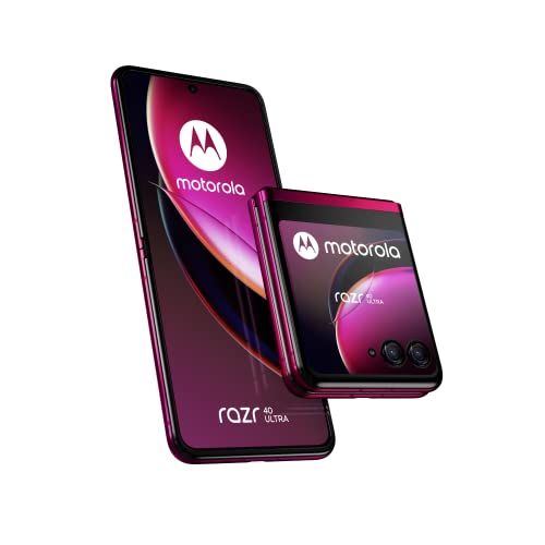 Motorola razr40 Ultra 5G Smartphone 256GB 17.5cm (6.9 Zoll) Magenta Android™ 13 von Motorola