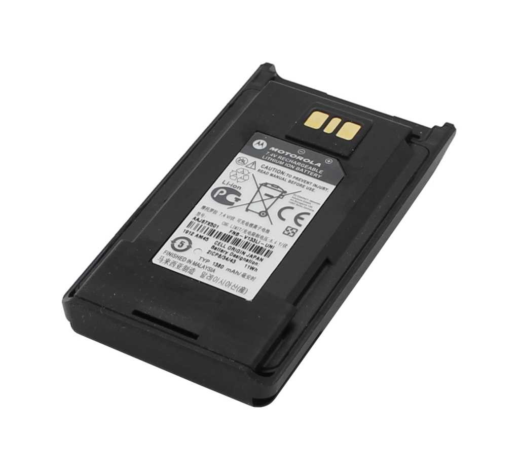 Original-Funkakku Li-Ion 7,4V 1380mAh Motorola FNB-V133Li-UNI Original-Funkakku Li-Ion 7,4V 1380mAh Motorola FNB-V133Li-UNI von Motorola