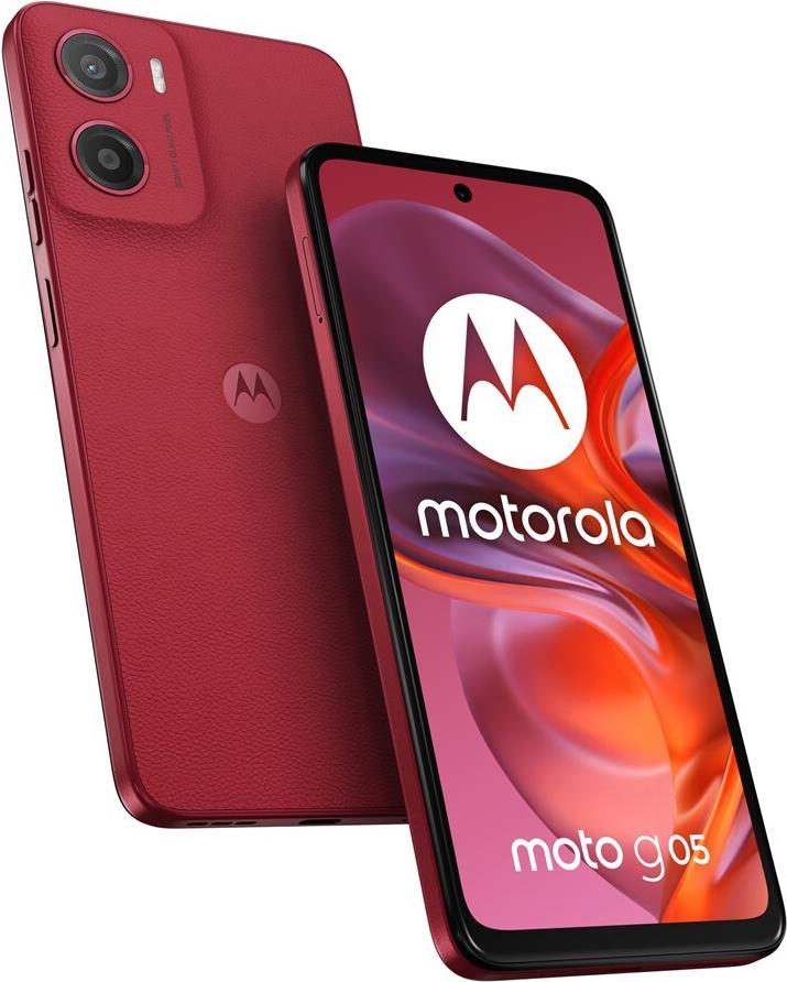 Smartfon Motorola Moto G05 4/128GB Plum Red (PB6L0029RO) von Motorola