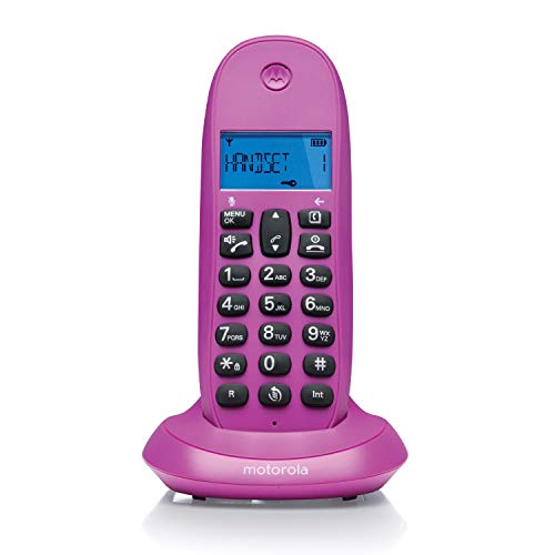 Telefono Inalambrico DECT Motorola C1001 Violeta (Rosa) von Motorola