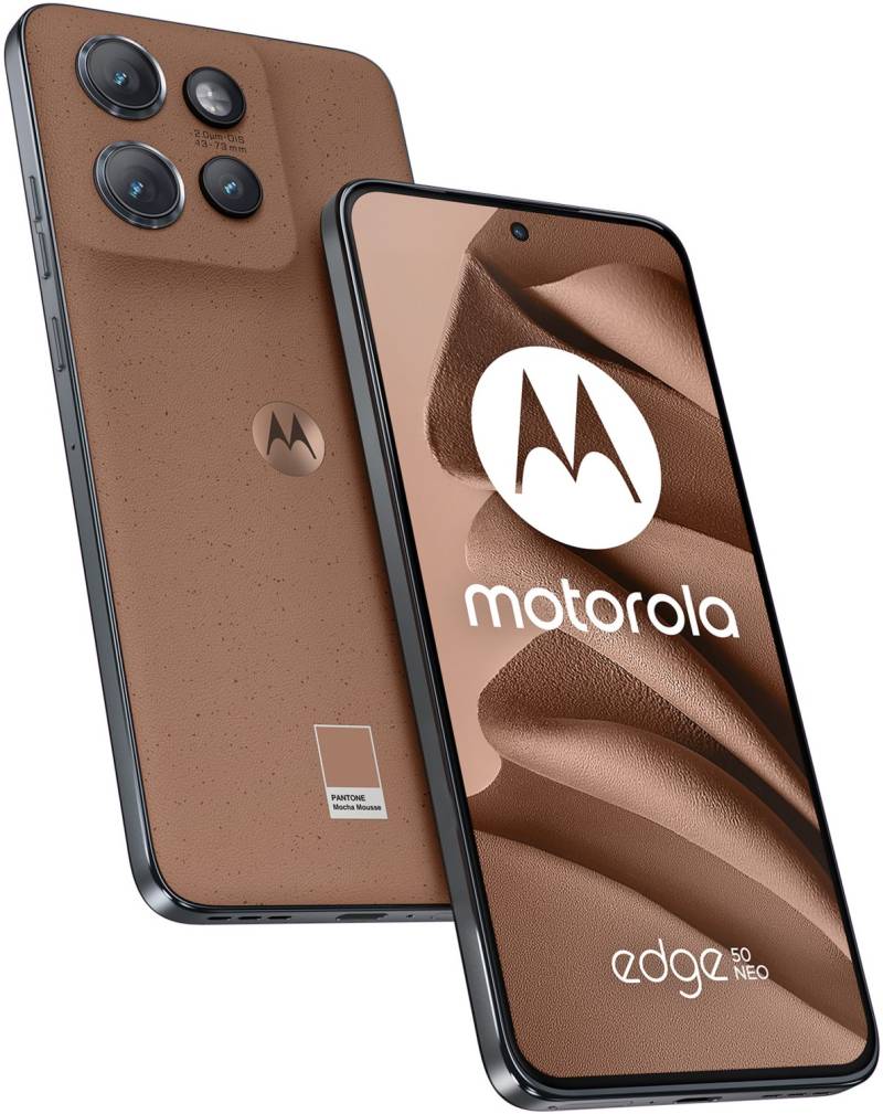 edge50 neo Smartphone PANTONE mocha mousse von Motorola