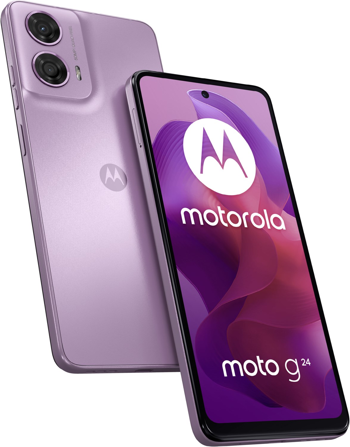 moto g24 Smartphone pink lavender von Motorola