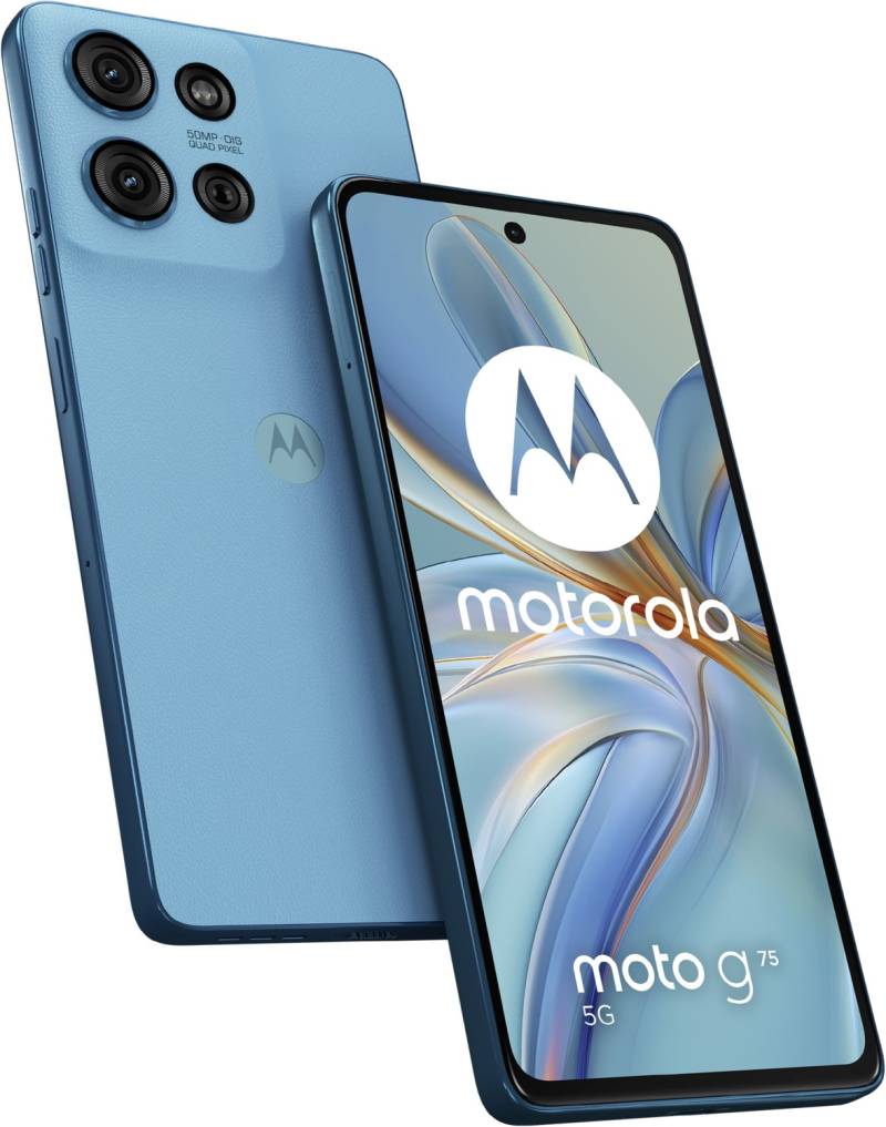 moto g75 5G Smartphone aqua blue von Motorola