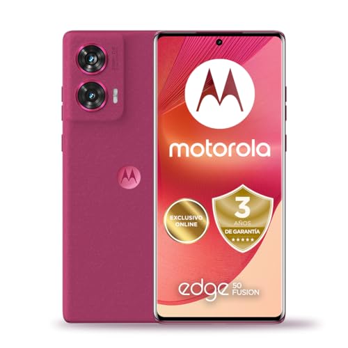 Motorola Edge 50 Fusion 16 GB (8 + 8 GB RAM Boost)/256 GB, gebogenes Display von 16,9 cm (6,67 Zoll) und Dolby Atmos,IP68, 50 MP Ultra Pixel-Kamerasystem, 5000 mAh, TurboPower-Aufladung von 68 W (im von Motorola