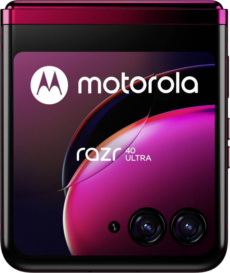 razr40 ultra Smartphone viva magenta von Motorola