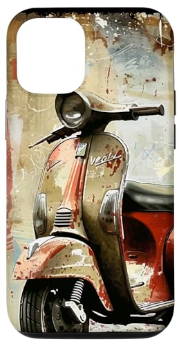 Hülle für iPhone 12/12 Pro Retro Motorroller Mofa Roller Rollerfahrer Moped Geschenke Hülle für iPhone 12/12 Pro Retro Motorroller Mofa Roller Rollerfahrer Moped Geschenke von Motorroller Geschenke Shop Mofa & Moped