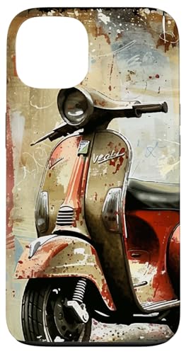 Hülle für iPhone 13 Retro Motorroller Mofa Roller Rollerfahrer Moped Geschenke Hülle für iPhone 13 Retro Motorroller Mofa Roller Rollerfahrer Moped Geschenke von Motorroller Geschenke Shop Mofa & Moped
