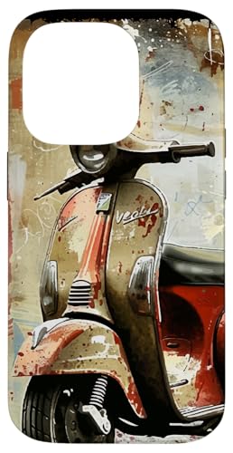 Hülle für iPhone 14 Pro Retro Motorroller Mofa Roller Rollerfahrer Moped Geschenke Hülle für iPhone 14 Pro Retro Motorroller Mofa Roller Rollerfahrer Moped Geschenke von Motorroller Geschenke Shop Mofa & Moped