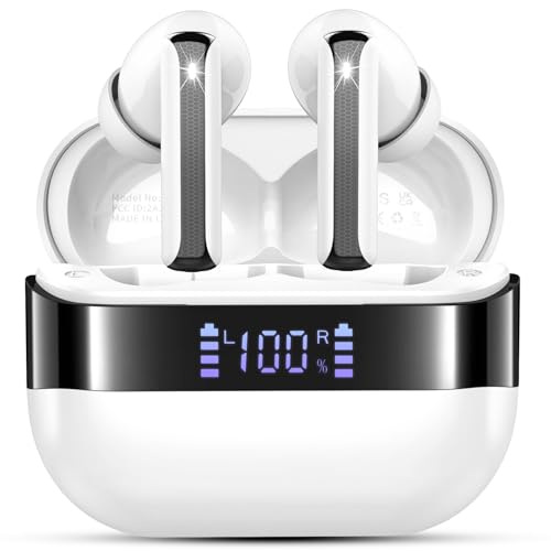Bluetooth 5.4 Kopfhörer, 2025 Neue Kopfhörer Kabellos In Ear Kopfhörer mit ENC Noise Cancelling Mic, 48H Kabellose Kopfhörer Deep Bass IP7 Wasserdicht Wireless Earbuds, Bluetooth Ohrhörer LED Anzeige Bluetooth 5.4 Kopfhörer, 2025 Neue Kopfhörer Kabellos In Ear Kopfhörer mit ENC Noise Cancelling Mic, 48H Kabellose Kopfhörer Deep Bass IP7 Wasserdicht Wireless Earbuds, Bluetooth Ohrhörer LED Anzeige von Motost
