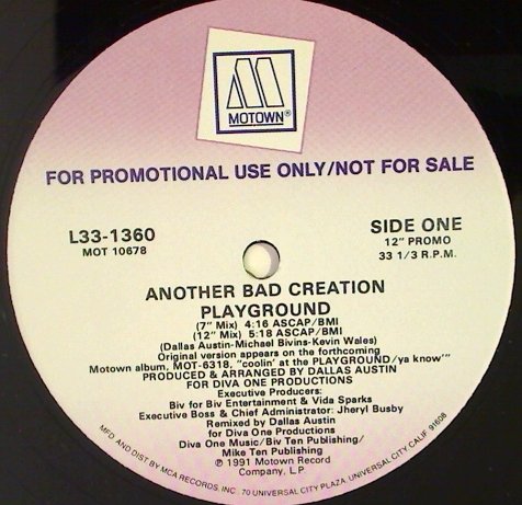 Playground [Vinyl LP] von Motown
