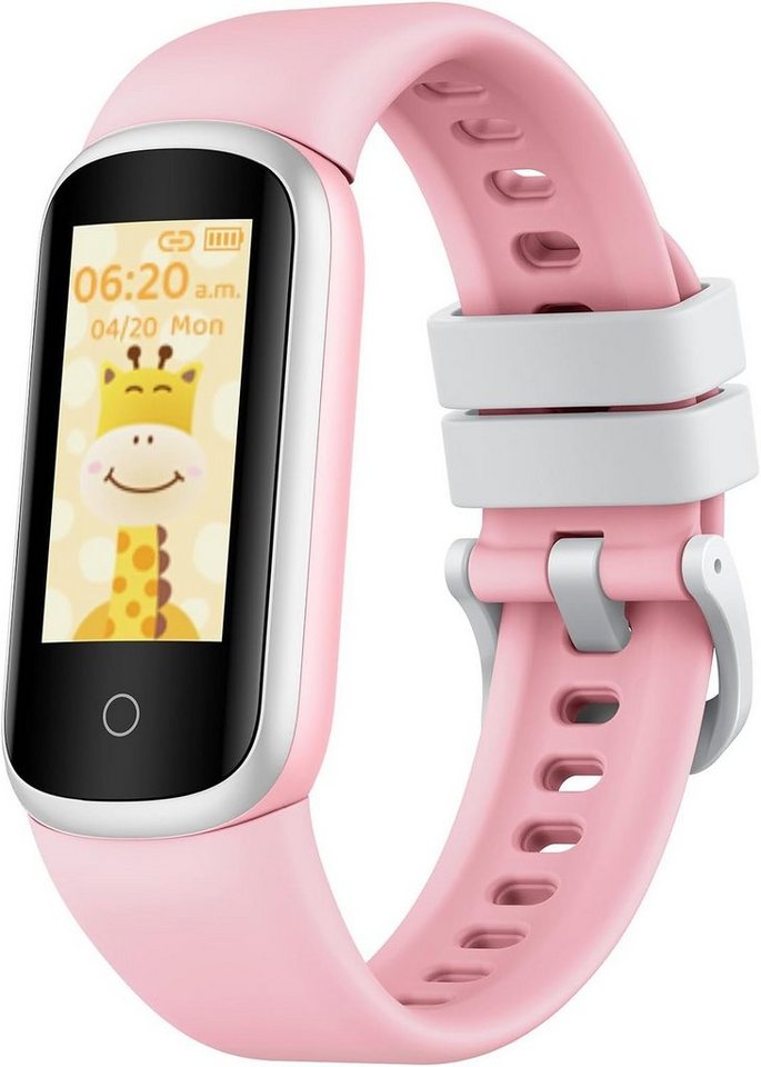 Motsfit Smartwatch (0,96 Zoll, Android iOS), Kinder mit schrittzähler kalorienzähler schlafmonitor wasserdicht von Motsfit