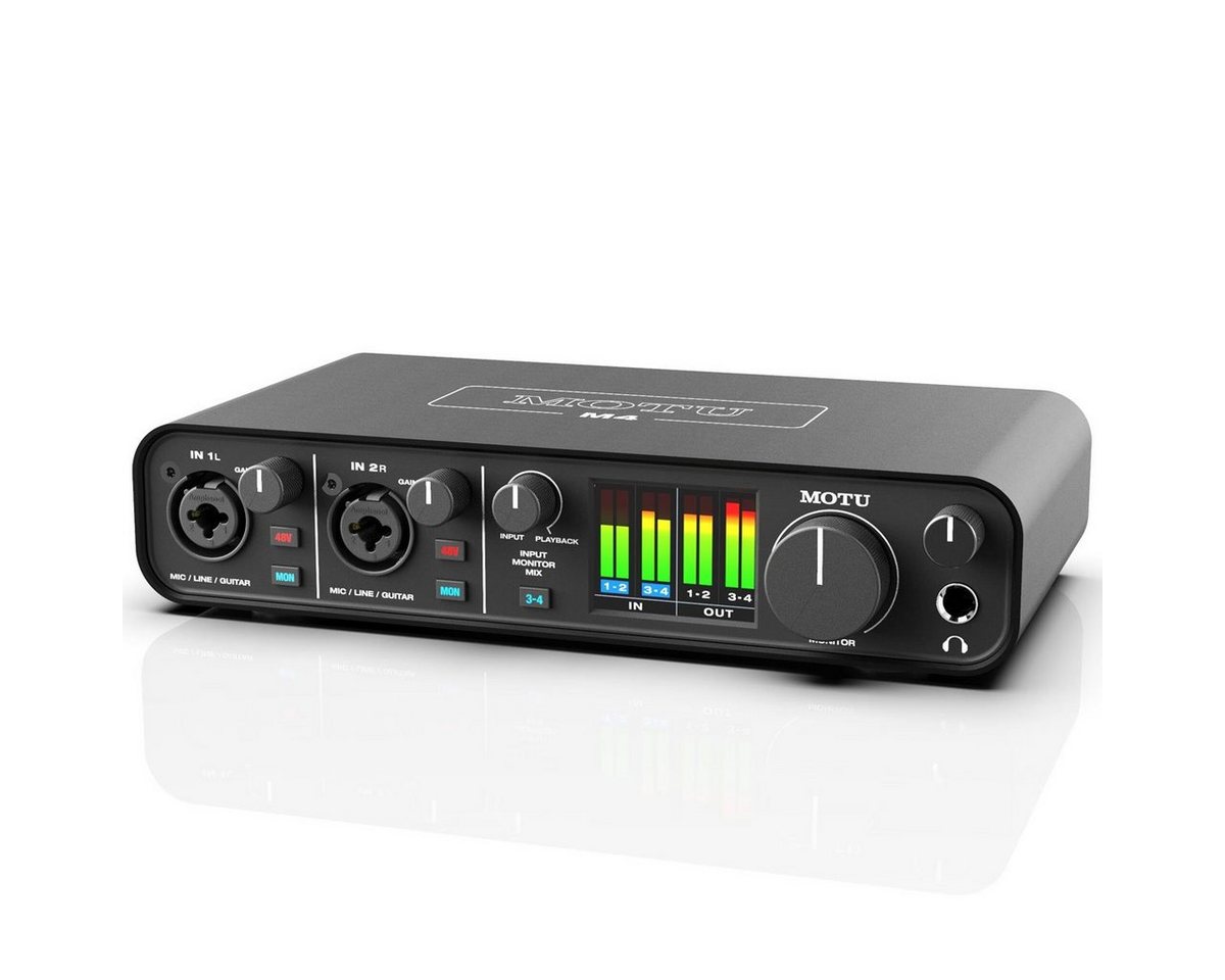 Motu-Audio M4 Audio Interface Digitales Aufnahmegerät von Motu-Audio