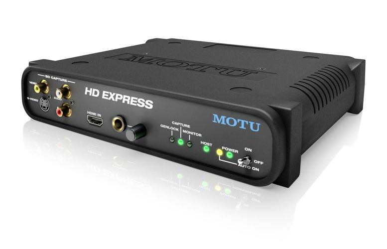 MOTU HD Express HDMI mit PCIe Karte von Motu