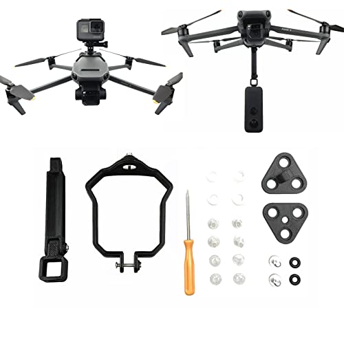 MotuTech 1/4 Zoll Schraube Kamerahalterung für DJI Mavic 3 / Mavic 3 Drohne Zubehör Erweiterungsset Multifunktion Montage oben unten von MotuTech