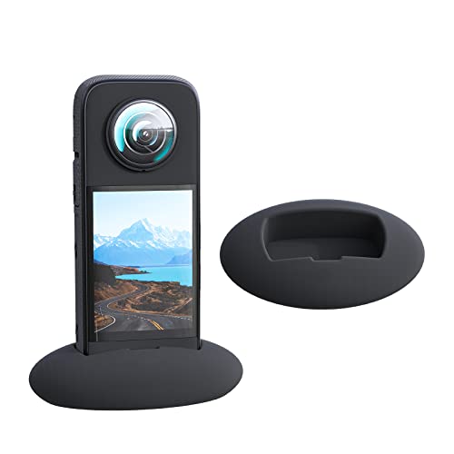 MotuTech Befestigung auf Tisch für Insta360 X3 Tischhalterung aus Silikon, stabile Basis auf Schreibtisch, Zubehör von MotuTech