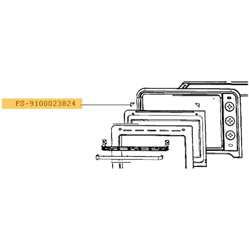 2 Stück Scheibenhalter für Backofen, Herd FS-9100023824 Moulinex 2 Stück Scheibenhalter für Backofen, Herd FS-9100023824 Moulinex von Moulinex