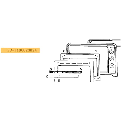 2 Stück Scheibenhalter für Backofen, Herd FS-9100023824 Moulinex 2 Stück Scheibenhalter für Backofen, Herd FS-9100023824 Moulinex von Moulinex