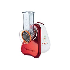 Moulinex Fresh Express Plus elektrische Reibe weiß/rot 200 W von Moulinex