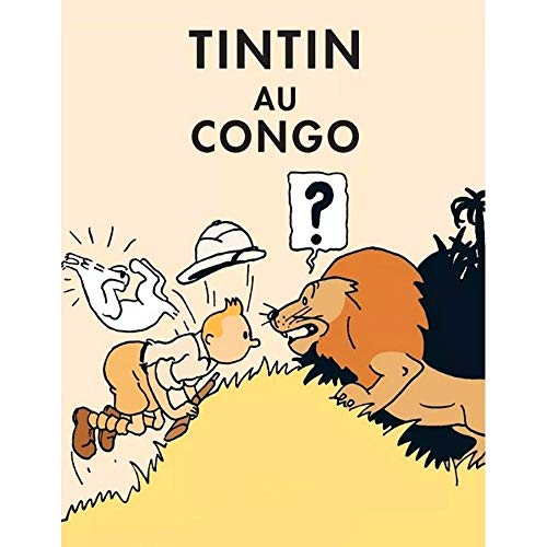 Moulinsart Postcard Tintin Album: Tintin in The Congo 300914 (10x15cm) von Moulinsart