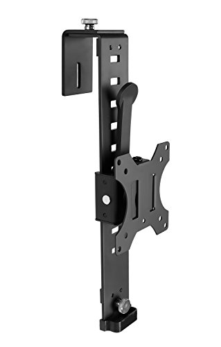 Mount-it! Zubehör zum Aufhängen des Monitors in der Kabine, höhenverstellbare VESA-Halterung zum Aufhängen für Bildschirme von 43,2 bis 81,3 cm (17 Zoll) bis 81,3 cm (32 Zoll), verstellbarer Haken bis von Mount-It!