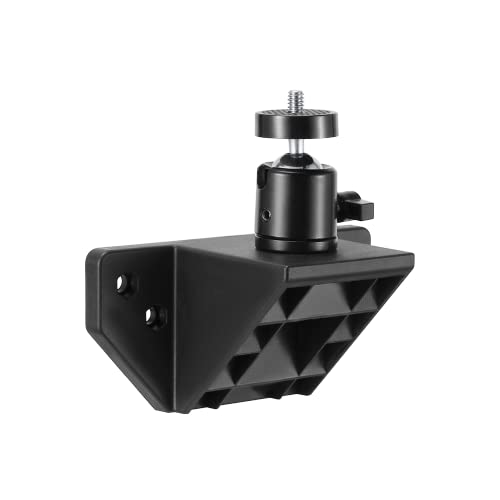 Mount Plus XMA-08 VESA Kugelkopfadapter für Monitorarme | 3/8 Zoll & 5/8 Zoll Adapter | 360° Drehbares Kugelgelenk | Halterung für Webcam, Kamera, LED-Licht, Sprachaufnahme Mikrofon von Mount Plus