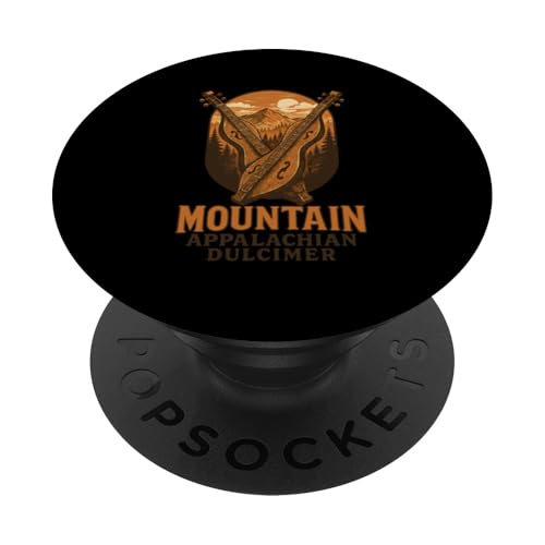 Mountain Hackbrett Spieler Musikinstrument Musiker PopSockets Klebender PopGrip von Mountain Dulcimer Player Musical Instrument
