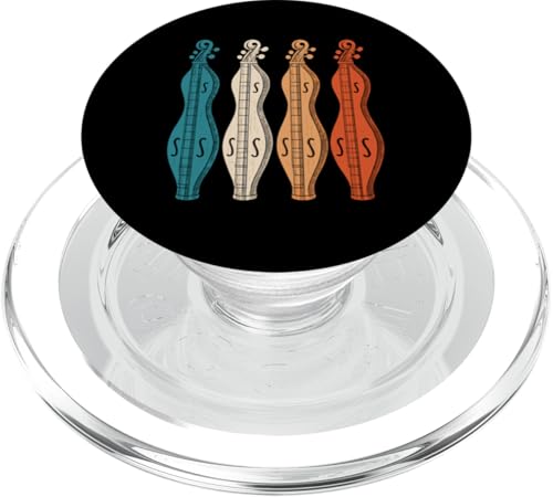 Mountain Hackbrett Spieler Musikinstrument Musiker PopSockets PopGrip für MagSafe von Mountain Dulcimer Player Musical Instrument